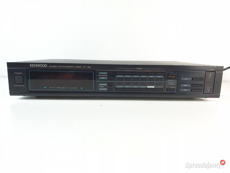 Tuner cyfrowy radio Kenwood KT 75 75L Radioodtwarzacze Międzychód
