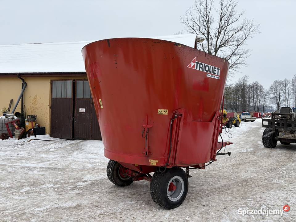Wóz paszowy Trioliet Solomix 10m3 paszowóz