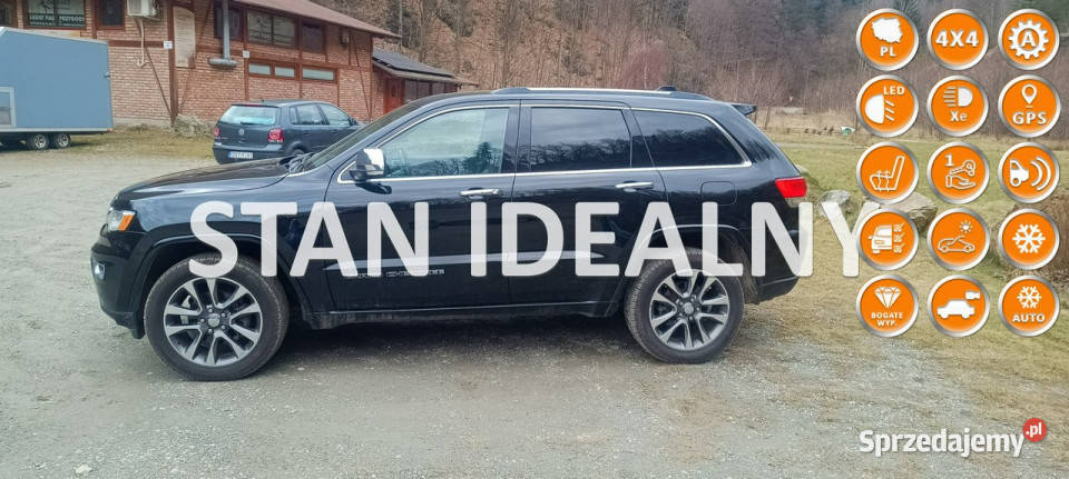 Jeep Grand Cherokee 2018r OVERLAND 36 benzyna Nysa