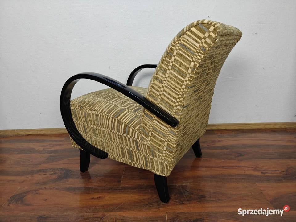 OBNIŻKA CENY z 2200 Stylowy fotel Halabala z lat Warszawa