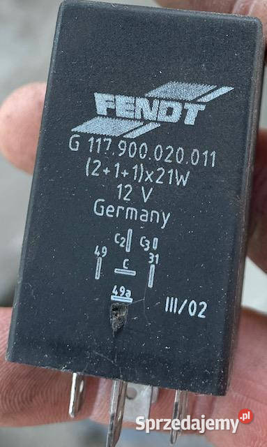 Przerywacz Kierunkowskazów Fendt Jastrzębniki