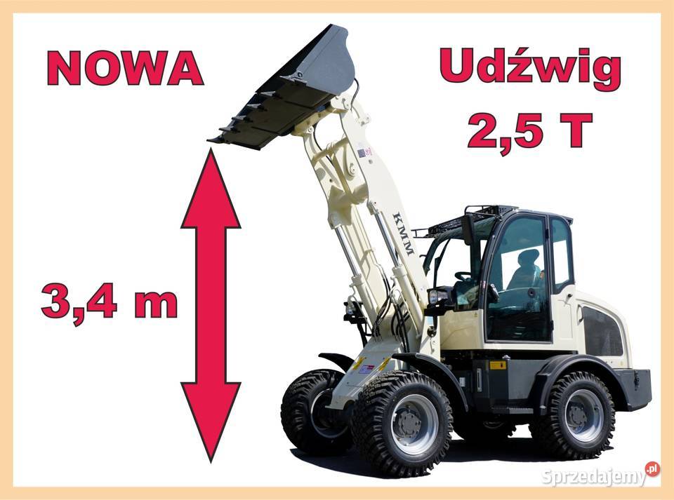 Ładowarka KMM ZL20 udźwig 25 T Piotrków Trybunalski