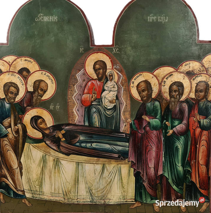 Ikona Zaśnięcie Najświętszej Marii Panny 0453 sprzedam