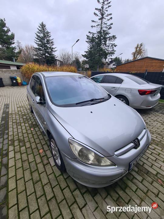 Peugeot 307 HDi Qicsilver uszkodzony Łódź sprzedam