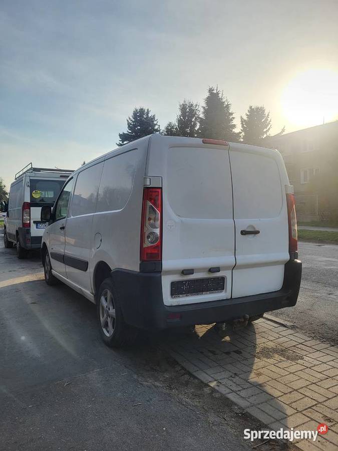 Uszkodzony Citroen Jumpy 2008 r 16 HDi 90 90KM Citroën dolnośląskie Kąty Wrocławskie