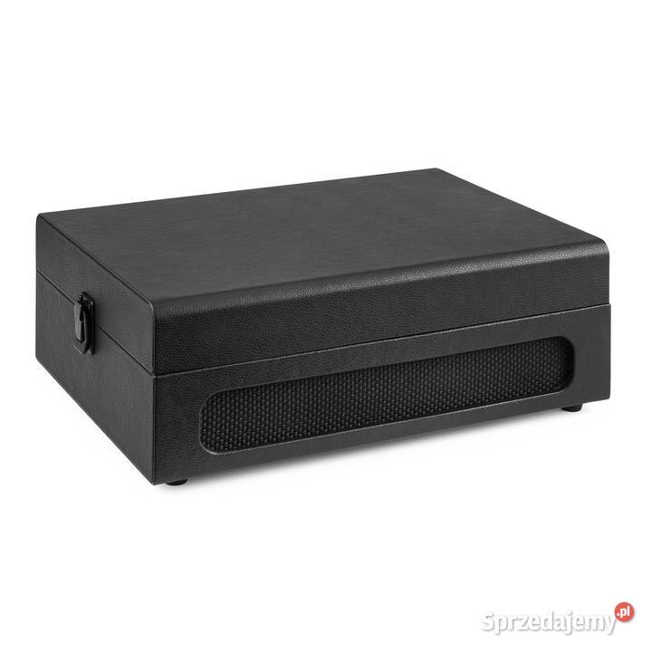 Gramofon w walizce z wbudowanymi głośnikami