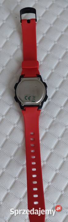 Czerwony zegarek LCD W756 WR 100 m Warszawa