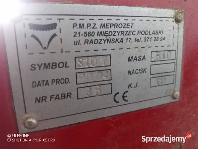 Siewnik MEPROZET do zboża 3m Gawarzec Dolny