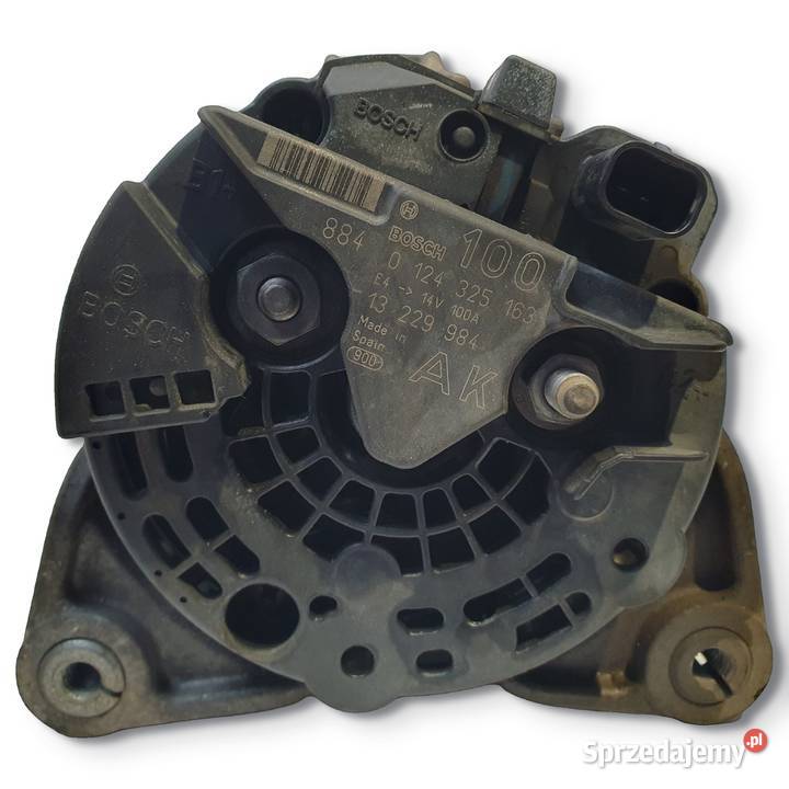 ALTERNATOR Opel Zafira B 18 16V 0124325163 Układ elektryczny silnika Chełm