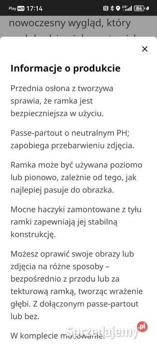 Obraz w ramie 9665 zachodniopomorskie Szczecin