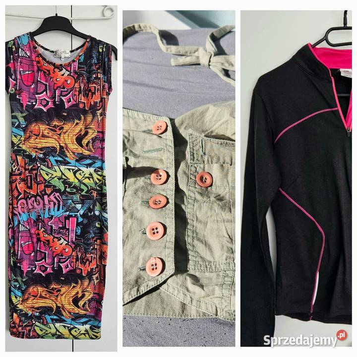 Zestaw ubrań rozmiar 36 dotyczy całości Pozostałe Szczecin