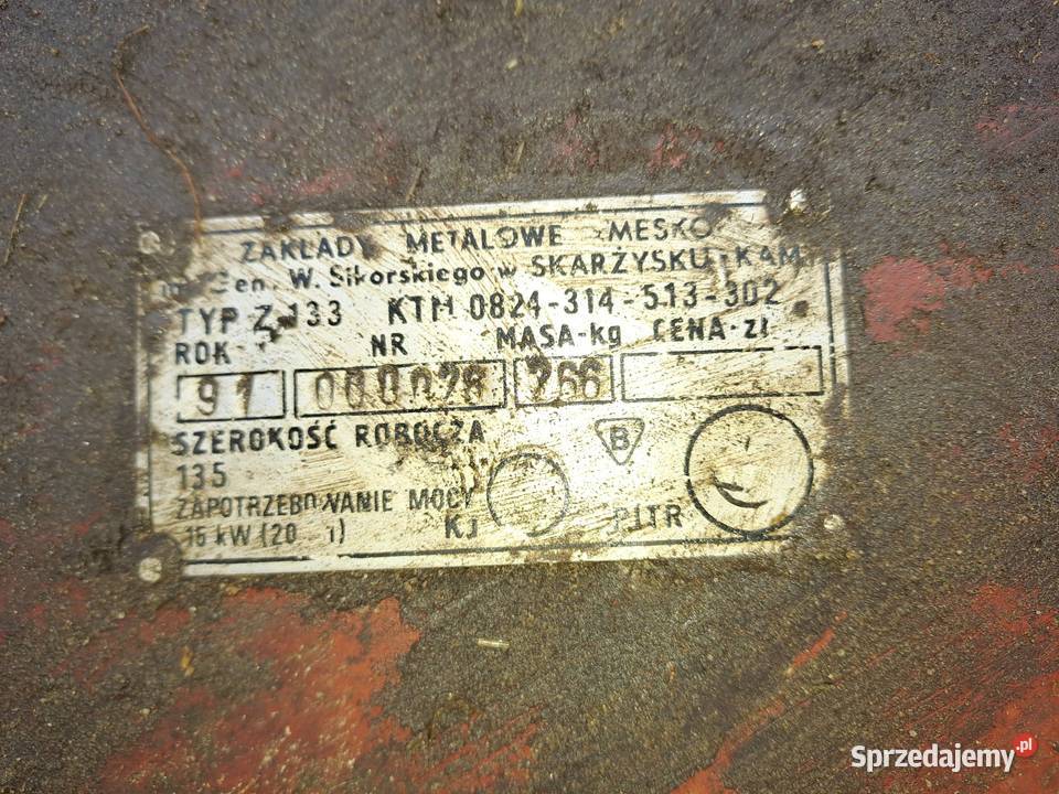 Rotacyjna mesko nieuszkodzony sprzedam