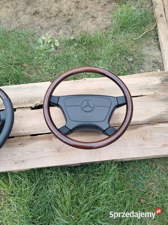 Kierownica Mercedes W124 drewno