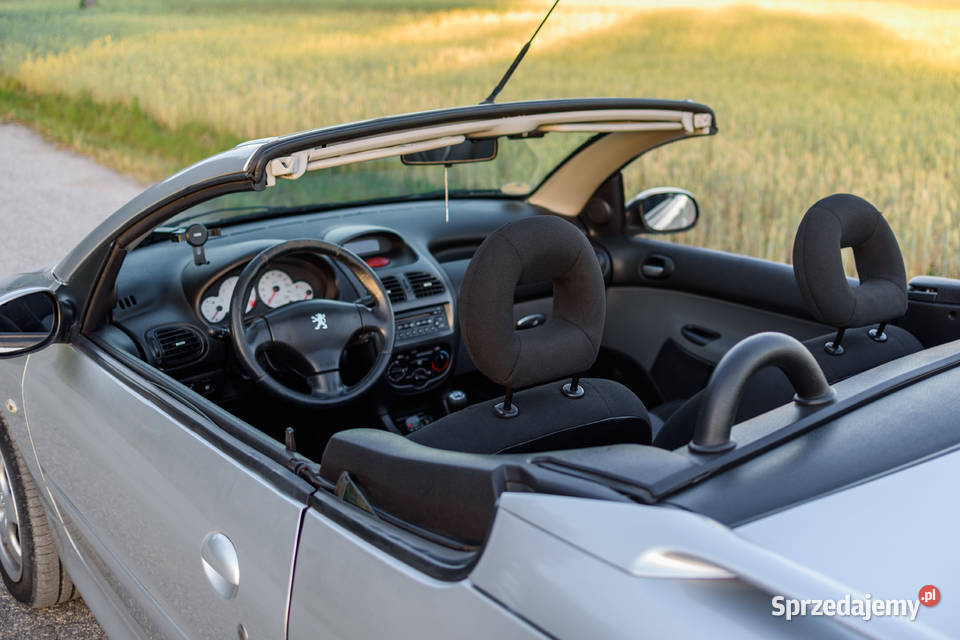 Peugeot 206 cc nieuszkodzony 206 CC kujawsko-pomorskie Dziennice