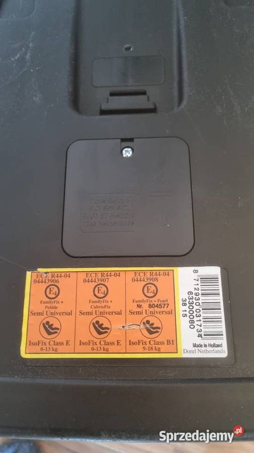 Baza isofix maxi cosi Wejherowo sprzedam