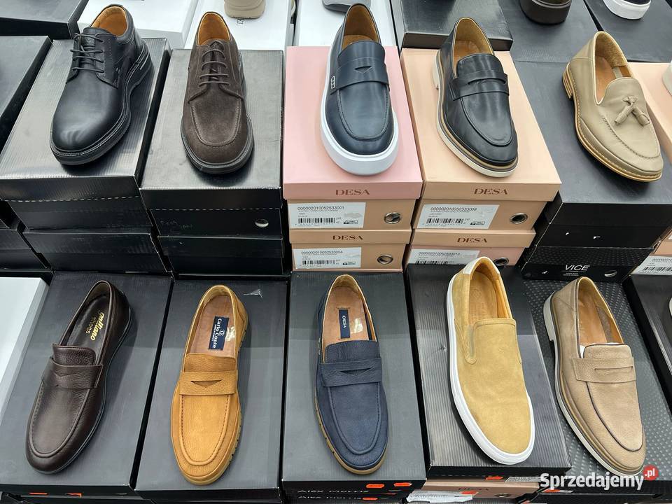 MARKOWE MESKIE OBUWIE SKÓRZANE GRECKI ZNANY inna Pozostałe Moda i Styl mazowieckie