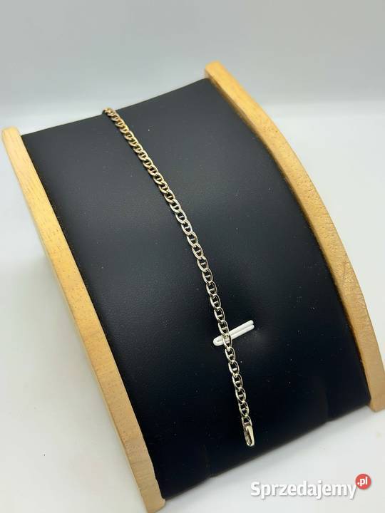 Złota bransoletka pr 585 215g Długość 19 złoto Elbląg