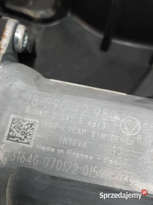 MECHANIZM SZYBY PRAWY PRZÓD 9829043380 Opel