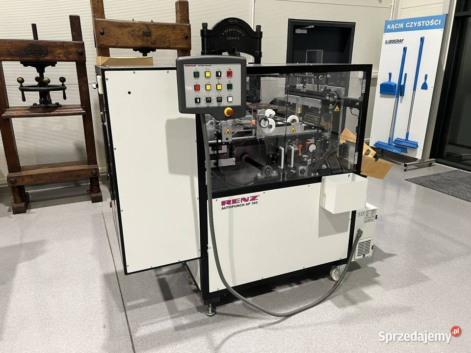 Automatyczny perforator Renz Autopunch AP 360 V4 Radom