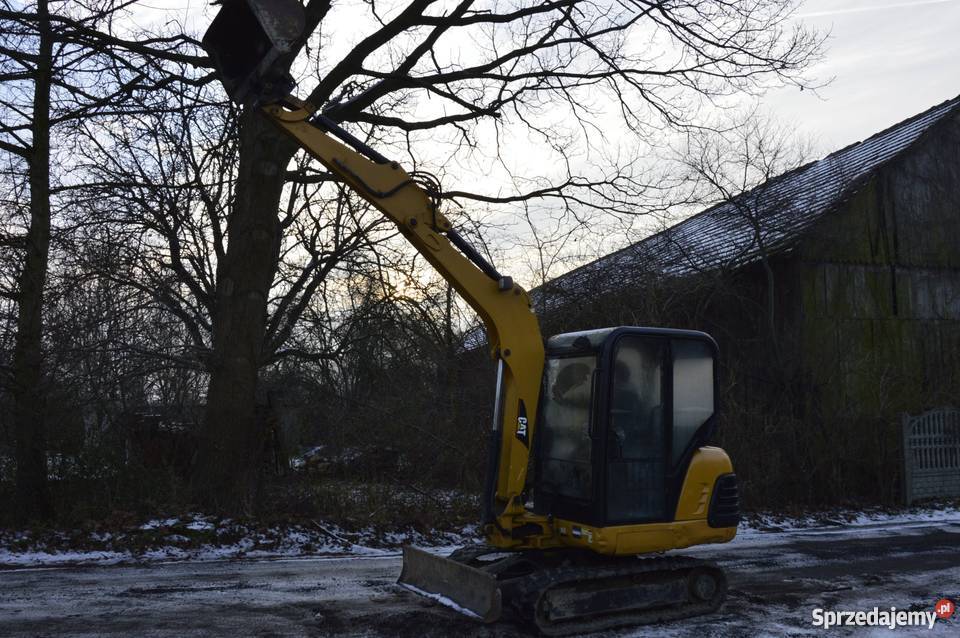 Minikoparka mini koparka CAT 3025 3 TONY 2005 Złoczew sprzedam