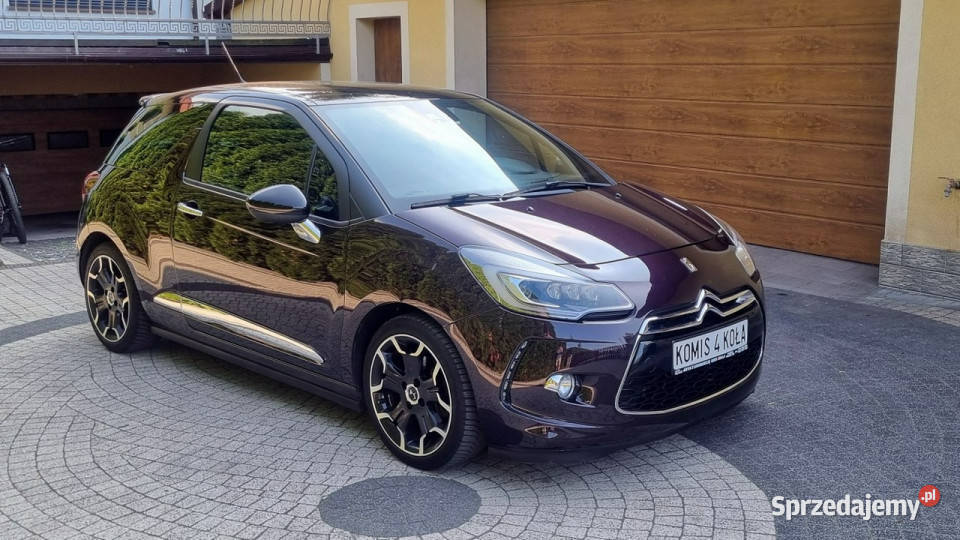 Citroen DS3 Led 16T 165 HIFI System Gwarancja aluminiowe felgi Płońsk