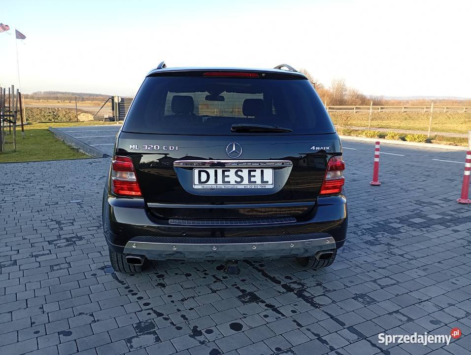 Mercedes ML 320 CDI 4 MATIC 224 Pełne Miejsce Piastowe