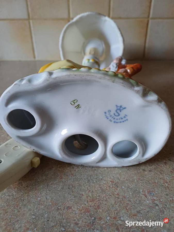 vintage lampka porcelanowa Nowy Targ