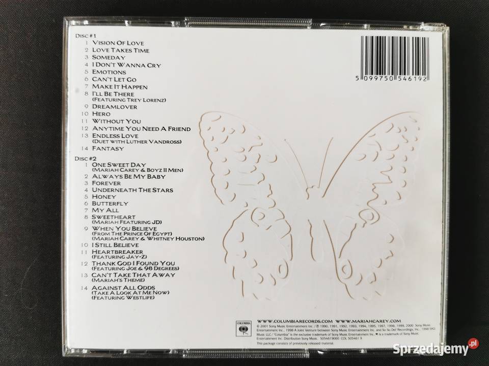 MARIAH CAREY GREATEST Hits 2 cd Idealna Nowa pop