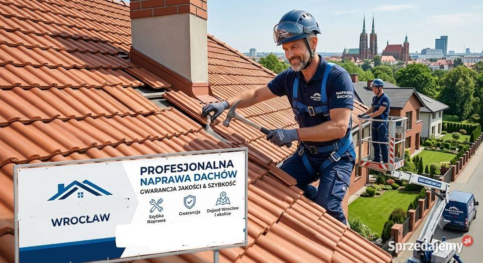aprawy przecieków dachowych nieszczelny dach dolnośląskie Wrocław