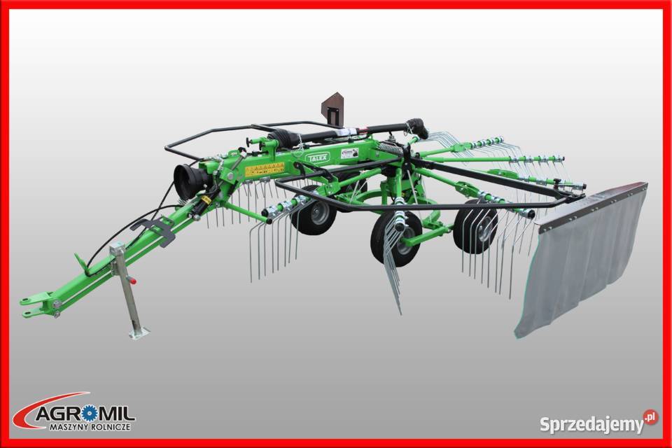 Zgrabiarka karuzelowa 42 M wersja ciągana Talex nieuszkodzony Rogóźno