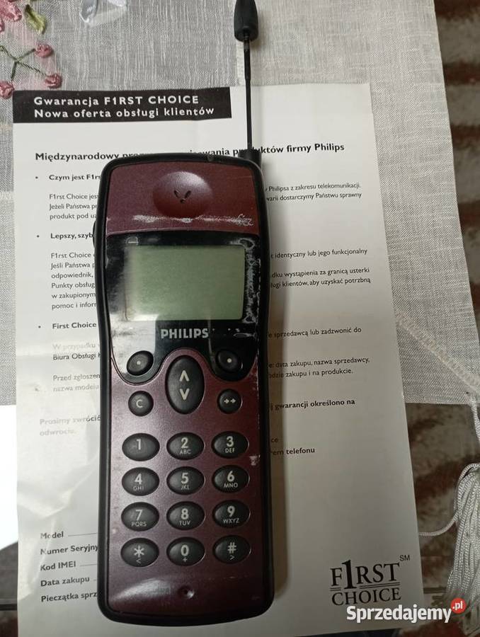 Telefon PHILIPS FIZZ wielkopolskie