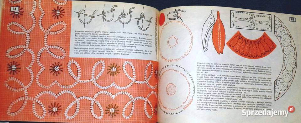 Haft modny Jadwiga Turska Rok wydania 1987 Chełm