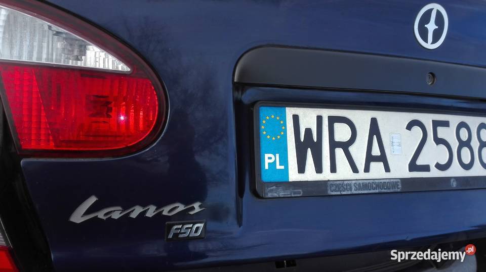 Lanos 15 radiowoz fso policja drogowka kolekcja