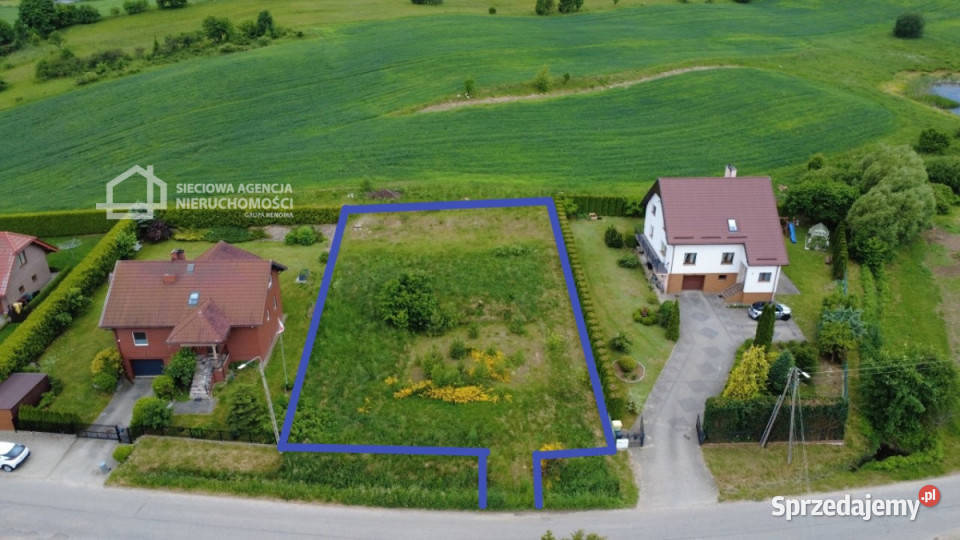 Grunt 1020m2 Brodnica Górna asfalt