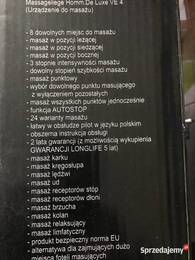 Materac rehabilitacyjny do masażu całego ciała Skarżysko-Kamienna