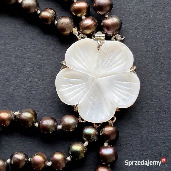 PERŁY NATURALNE SŁONOWODNE NASZYJNIK ODESSA Częstochowa