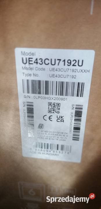 Telewizor Samsung małopolskie