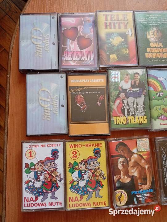 Kasety i płyty CD stan 3 i więcej Siemianowice Śląskie sprzedam