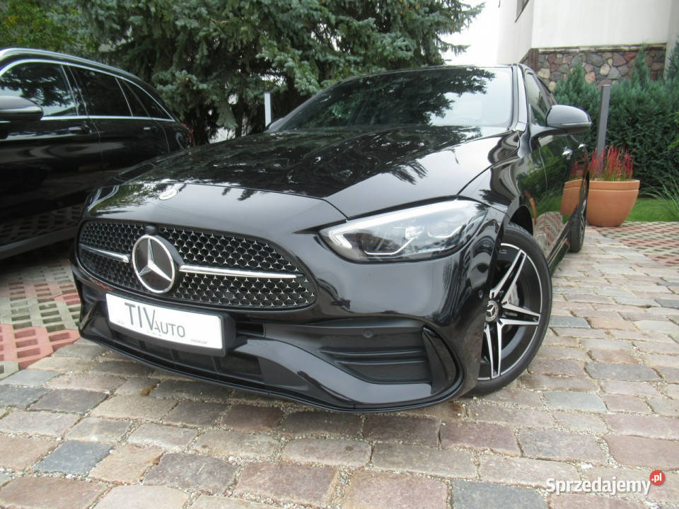 Mercedes C 200 BEZSZKODOWY AMG Kamera Ambient czujnik martwego pola Mercedes-Benz Warszawa