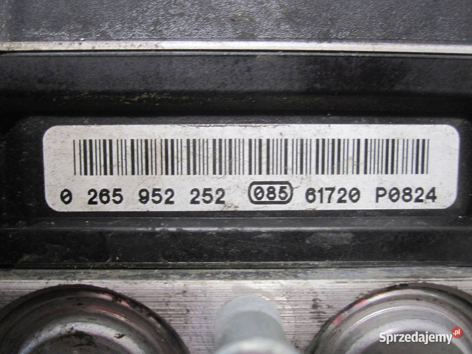 ALFA ROMEO MITO pompa ABS 0265252705 0265952252 Kielce sprzedam
