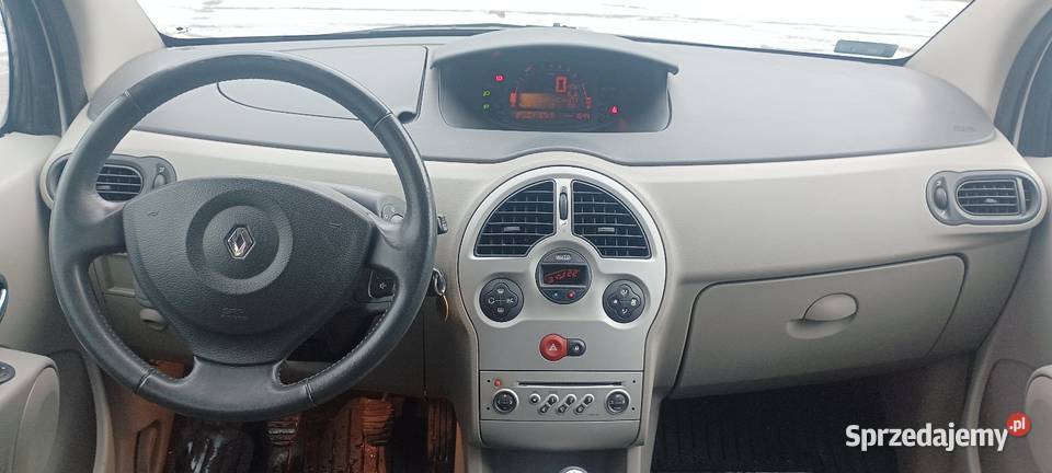 Renault Modus 15 dCi 82 mały przebieg elektrochrom. lusterka boczne Dzierżoniów