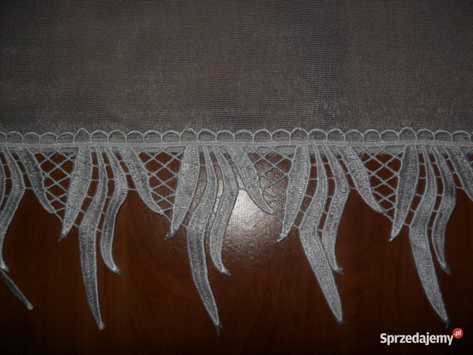 Firana woal z gipiurą gotowa 150
