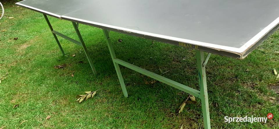 Stół do tenisa pingponga pingla Orkan 2 Tenis stołowy Tenis i pokrewne Tuszkowo