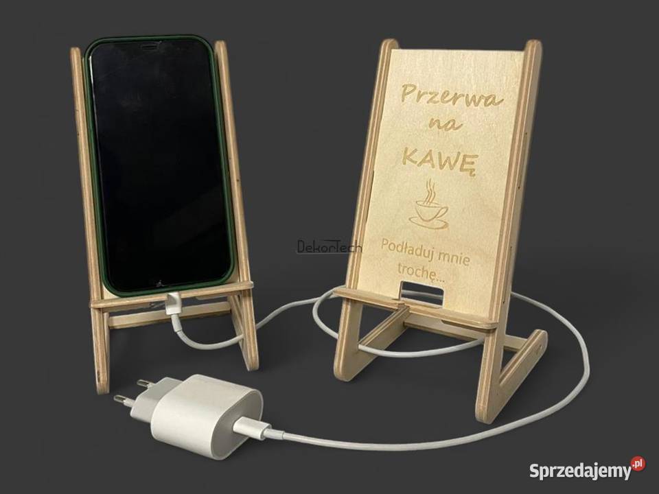Podstawka stojak pod telefon różne wzory Elektronika Chomranice