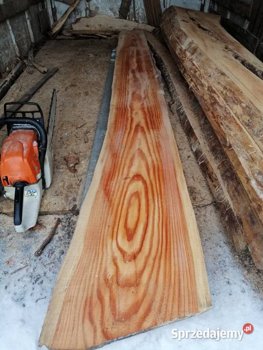 Bale foszty deski dąb jesion modrzew stolik Przysucha