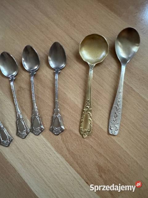 Łyżeczki platerowe posrebrzane różne rozmiary do Częstochowa