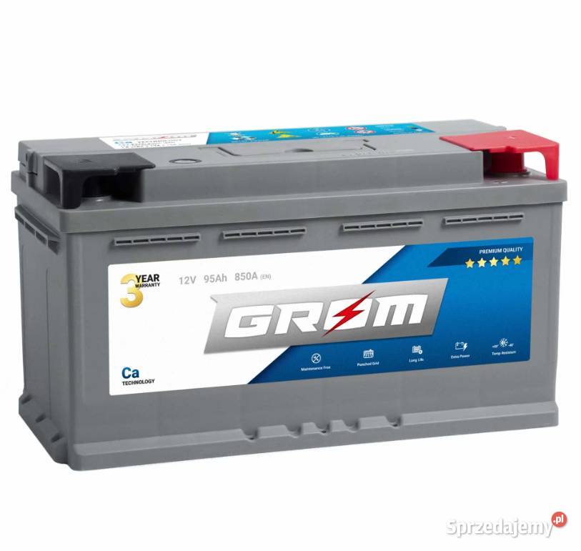 Akumulator GROM Premium 95Ah 800A EN DTR PRAWY Stalowa Wola sprzedam