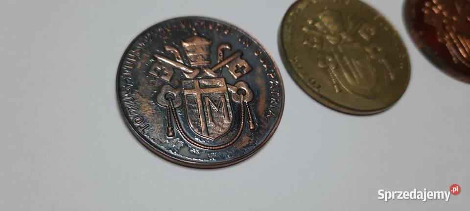 Medal Jana Pawła II I pielgrzymka do Polski k9 Warszawa sprzedam