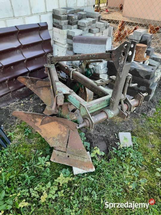 Pług 2skibowy uszkodzony Pułtusk
