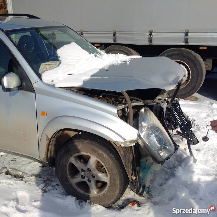 TOYOTA RAV4 20i automat 2003r 260t uszkodzona Konstancin-Jeziorna